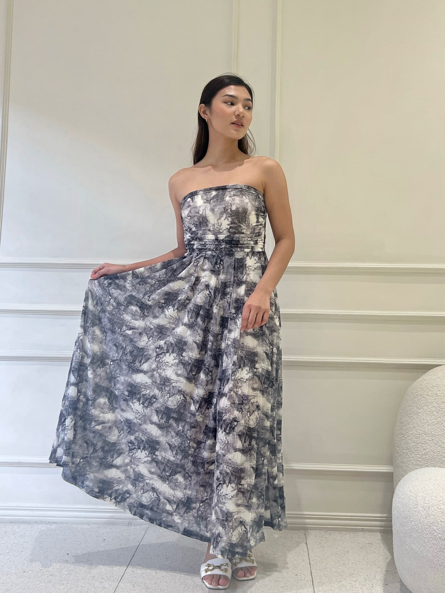 HARLOW Printed Maxi Dress